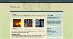 Desktop Screenshot of cirkve.info